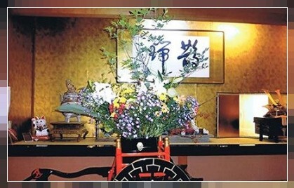 玄関生け花